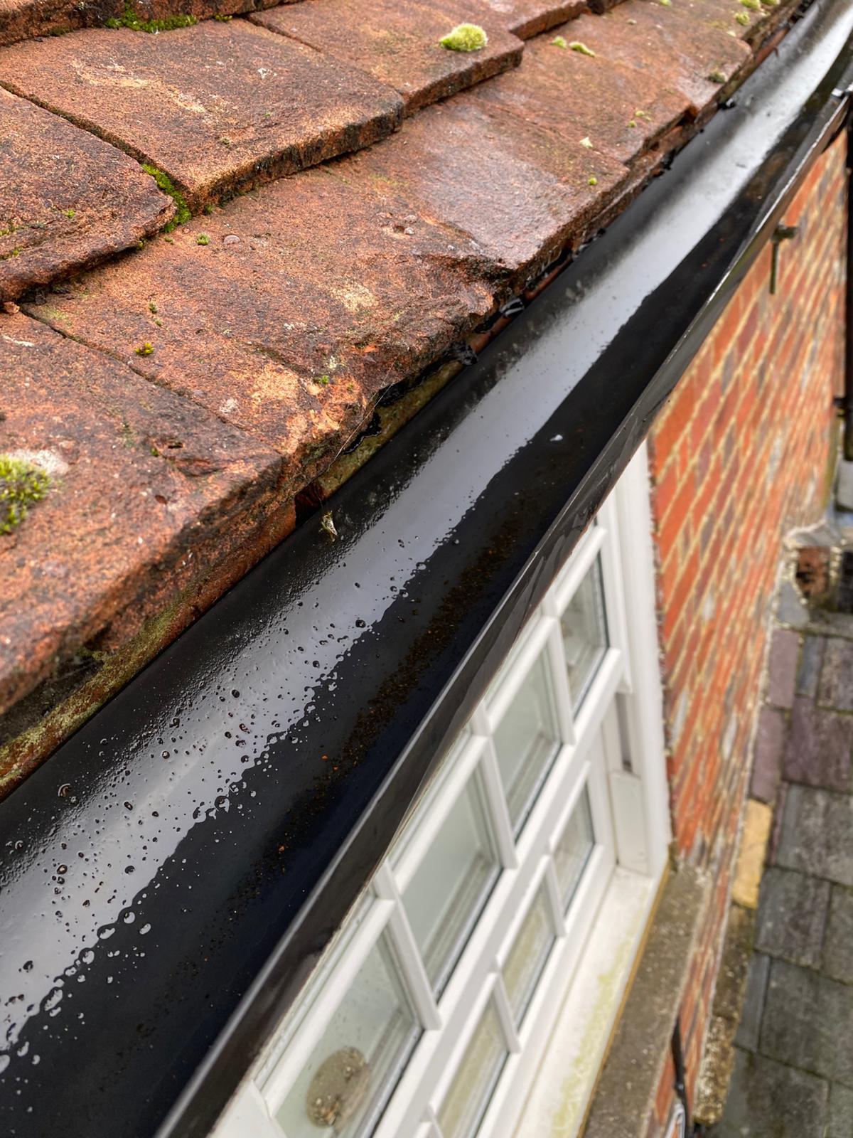 gutter cleared  - Claygate Gutter Clearance is the solution!